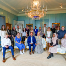 23. september: Kronprinsparet inviterer 20 ungdommer til lunsj for å feire Kronprinsparets Fonds 20-årsjubileum. Foto: Lise Åserud / NTB
